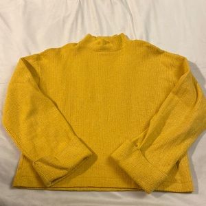 Zara - Mustard Yellow Sweater. Size Medium